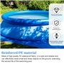 DTYGUIXE Tapis de Sol pour Piscine Tapis de Sol et de Protection Bleu pour Piscine Protecteur Fond de Piscine Tapis de Piscine G