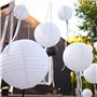 ZYEKIU 6 Pièces Abat Jour Papier Lampe Papier Abat Jour Lanterne Rond En Forme de Boule Lampions Classiques pour Jardin, Mariage