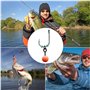 FuxFuis 20 PCS Vis Appat Carpe et 50 PCS Bouchon Hameçon, Vis de Appat de Peche, Vis de Hamecon Peche, Arrêts d'Hameçon, Hamecon
