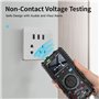 Multimètre Numérique Testeur Electrique Professionnel Multimètre TRMS MESTEK Courant Tension AC DC Automatique/Manuelle Anti-brû