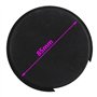 Futheda Coque en caoutchouc pour rosace de guitare électro-acoustique Noir 85 mm