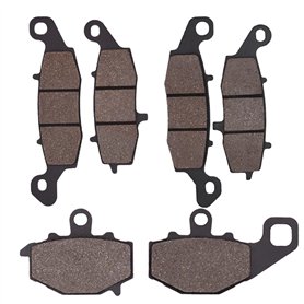 Cyleto Plaquettes de Frein Avant et Arrière pour Kawasaki ER-6f EX650 EX 650 2006-2011 ER-6n ER 650 ER650 2006-2010