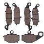 Cyleto Plaquettes de Frein Avant et Arrière pour Kawasaki ER-6f EX650 EX 650 2006-2011 ER-6n ER 650 ER650 2006-2010
