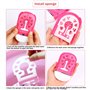 Tongping Mini ventilateur USB pour extension de cils (rose)