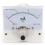 Heschen 85l1–3 MA rectangle Panneau monté courant Mètre testeur Ampèremètre AC 0–3 MA Classe 2