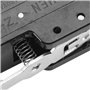 Heschen Micro interrupteur Z-15GW2S-B levier de rouleau de charnière en acier inoxydable 3 bornes à vis 0,5 mm écart de contact 