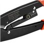 Heschen Pince à sertir à cliquet HS-16 pour bornes non isolées de 1,5 à 16 mm² (15-5 AWG) (type point)