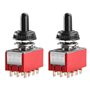 Heschen Interrupteur à bascule miniature MTS-403
