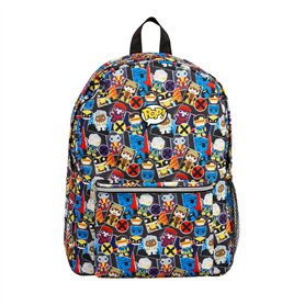 Loungefly WM Marvel Xmen Pop! AOP Nylon Backpack-NCA - Wolverine - X-Men - Sac Mignon à Collectionner - Idée de Cadeau - Produit
