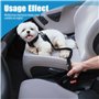 Ceinture Chien Voiture, Ceinture de sécurité pour Chien avec Longueur réglable, Laisse pour Voiture avec Absorption de Chocs, Ha