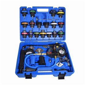 Alltooetools 28pcs testeur de Pression de radiateur Universel et kit d'outils de système de Refroidissement de Type Vide