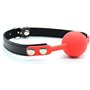 gancia Ballon d'entraînement en Silicone Rouge