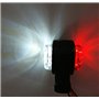 VNVIS 4 x petits feux de position latéraux LED 12 / 24V rouge/blanc s'allume châssis de camion remorque de camping-car