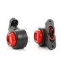 VNVIS 4 x petits feux de position latéraux LED 12 / 24V rouge/blanc s'allume châssis de camion remorque de camping-car