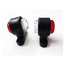 VNVIS 4 x petits feux de position latéraux LED 12 / 24V rouge/blanc s'allume châssis de camion remorque de camping-car