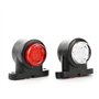 VNVIS 4 x petits feux de position latéraux LED 12 / 24V rouge/blanc s'allume châssis de camion remorque de camping-car