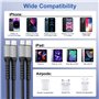 Câble USB C vers Lightning 1M Lot de 2[A-pple Certifié MFi], Câble iPhone USB C Cable Lightning Cordon iPhone Câble Chargeur iPh
