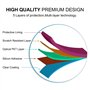 VGUARD [Pack de 6] Protection écran pour Garmin Vivoactive 6 / Garmin Vivoactive 5 / Samsung Galaxy Watch Active 2 40 mm/Galaxy 