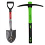Xforst Set de Jardinage avec Pioche et Mini Pelle