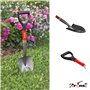 Xforst Set de Jardinage avec Pioche et Mini Pelle, avec des Manches en Fibre de Verre et têtes en Acier Forge. Solides et légère