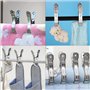 20 Pcs Grosse Pince à Linge INOX, Grandes Pinces à Linge Extérieur Solides, Pinces à Serviettes Pince MétalliquePince Serviette 