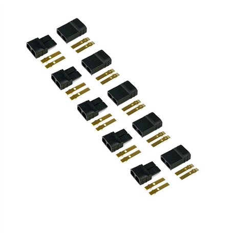 FLY RC 5 Paires Traxxas TRX Fiches Connecteur Lipo NiMh pour Courant Fort sans Balai Batterie ESC Connecteur RC