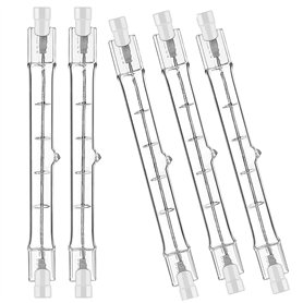 iJiZuo Lot de 5 R7S Ampoule Halogène 118mm 160W 230V