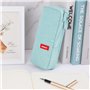 iSuperb Trousses Scolaire Debout Sac de Papeterie Trousse Pliante Grande Plumier Papeterie Pouch Téléphone Portable Support Stan