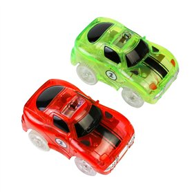 Circuit Voitures de Courses pour Les Enfants 2 PCS Jeux de Voitures Jouets pour Pistes Cadeaux pour Enfants 3 4 5 6 Ans