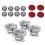 Motutech 4 pcs Lampes Vol de Nuit pour DJI Mini 4 Pro Mini 3 Pro Mavic 3 Mavic 3 Cine AIR 2S FPV Mini 2 Air 2 Air Mavic Pro 2 Cl