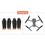 Linghuang 7238F Hélice à Faible Bruit pour DJI Mavic Air 2/ Mavic Air 2S Props Hélices à Dégagement Rapide Lames Accessoires Lam