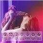 Bande Led Chambre 5050 RGB Led Ruban Lumineuse Flexible Multicolore avec Bluetooth APP Télécommande 24 Touches av