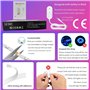 Ruban LED 20m, Bande Led Chambre 5050 RGB Led Ruban Lumineuse Flexible Multicolore avec Bluetooth APP Télécommande 24 Touches av