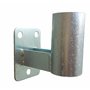 WBCM-48 Adaptateur de support mural pour miroirs convexes avec un collier de fixation pour poteau de 48 mm de diamètre.