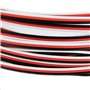 OliYin 50 Feet 26AWG Servo Cable 3p Line for Futaba JR RC Servo Hobby Model Aircraft Model Wiring 30 corex0.08mm