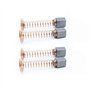 Lot de 4 balais de charbon de rechange compatibles avec brosse moteur Dremel 4000