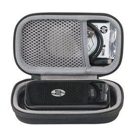 Étui de Voyage Rigide Housse Cas pour HP Sprocket Imprimante Photo portable par co2CREA (Noir) (Noir)