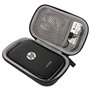 Étui de Voyage Rigide Housse Cas pour HP Sprocket Imprimante Photo portable par co2CREA (Noir) (Noir)