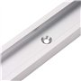 4pcs 400mm T-Slot T-Track, Rail en T Mitre Système de Gabarit Fente pour Guide Droit Outil de Serrage Poignée de Verrouillage Ja