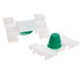 Lot de 20 Agrafe Plastique Moulures et Bandeaux Compatible avec la Porte de BMW E36 E46 E39 323 325 328, 3,6 × 2,3 cm