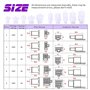 2.8mm 2 3 4 6 connecteurs de fil électrique de l’automobi