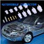 Kit de connecteurs de fil électrique de l’automobile de Swpeet 700Pcs, 2.8mm 2 3 4 6 connecteurs de fil électrique de l’automobi