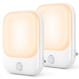 FOMYHEARD Lot de 2 Veilleuses LED