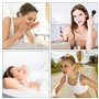 2 Pièces Serre Têtes avec Pinces Épingle à Cheveux à Double Frange Hairpin Headband Serre Tete Pince Bijoux Cheveux Pinces à Che