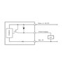 CNCTEC Interrupteur de proximité inductif miniature 10-30 V PNP NO 4 mm Arrêt de fin de course IP68 Bleu