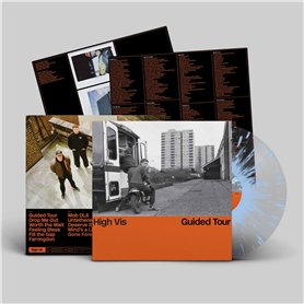 Guided Tour Transparent Splatter Bleu