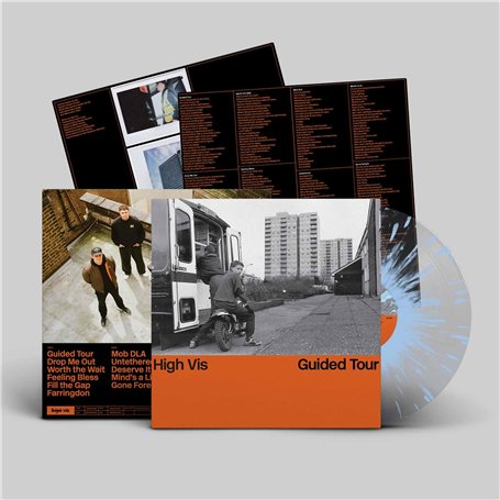 Guided Tour Transparent Splatter Bleu