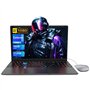 PINSTONE 15.6’’ PC Portable 16Go RAM LPDDR4 512 Go SSD Ordinateur Portable Celeron N5095 Processeur Laptop Computer Touch ID Blu