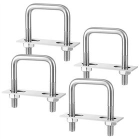 4 Pièces Boulon En U M8