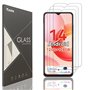 Tzstz 3 Pièces Verre Trempé D'écran Protecteur pour Blackview Wave 8/Blackview Wave 8C Dureté 9H Anti Rayures HD Film de Protect